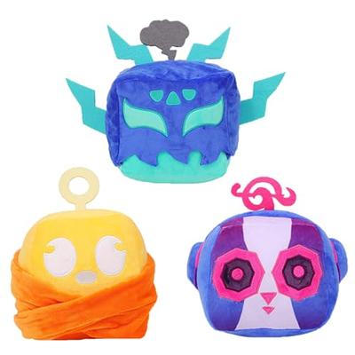 hotekous 3-Pcs Blox Fruits Plush,6 Blox Fruits Plush Toys for