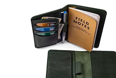 The Logbook Fine Leather Field Notes Moleskine Wallet Pocketbook Cover