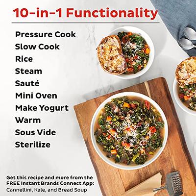 Instant Pot Ceramic Non-Stick Interior Coated Inner Cooking Pot - 6 Quart