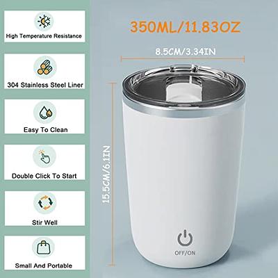 Automatic Self Stirring Magnetic Mug 304 Stainless Steel Coffee Milk Mixing  Cup