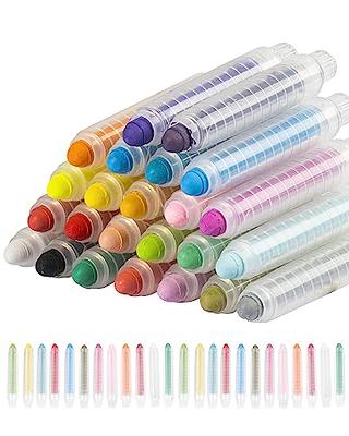  Noveread 48 Pcs Dustless Chalk 6 Colored Chalkboard Chalk  School Chalk Sticks Writing Supplies for Classroom Home Cafe Menu Sidewalk  Art : Office Products