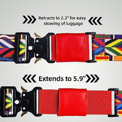  Add-A-Bag Luggage Strap Jacket Gripper, Luggage Straps Baggage  Suitcase Belts Travel Accessories - Make Your Hands Free, Easy to Carry  Your Extra Bags, Black : Clothing, Shoes & Jewelry