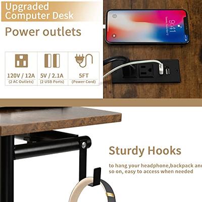  SIDUCAL Mobile Standing Desk, Portable Stand Up Desk