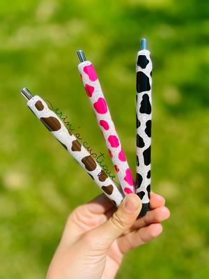 Personalized Epoxy Glitter Black Ink Pen Refillable - Yahoo Shopping