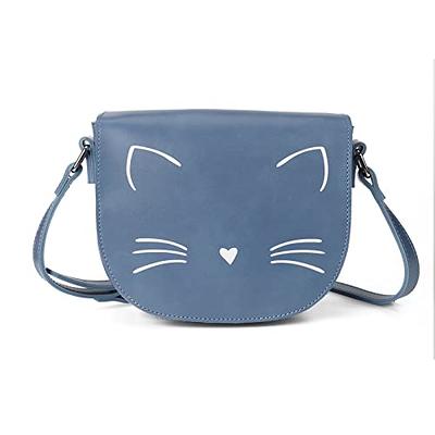 Mod Shayna Leather Crossbody, Mineral Blue Fremont