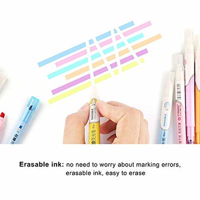WRITECH Retractable Highlighters Assorted Colors: Chisel Tip Click Aesthetic  Highlighter Marker Pens Pack Multi Colored Ink No Bleed Smear for  Highlighting Journaling (6ct Vintage) 