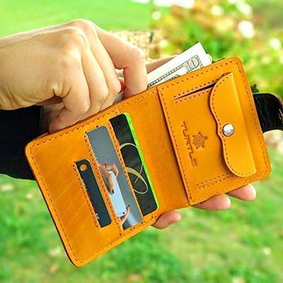  Gostwo Small Wallet for Women, Bifold Card Holder Rfid