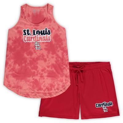 Women's Concepts Sport White/Red St. Louis Cardinals Plus Size