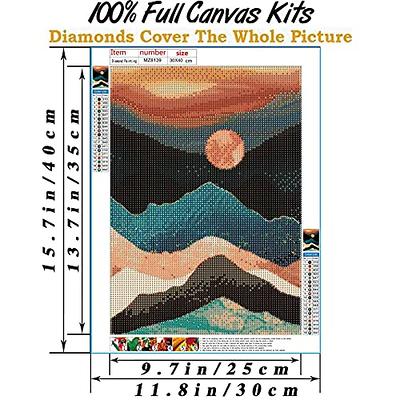 Hestarcul Diamond Painting Mountain Kit Diamond Art Kits for