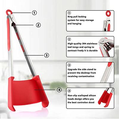 Clever Tongs 2 in 1 Kitchen Spatula and Tongs