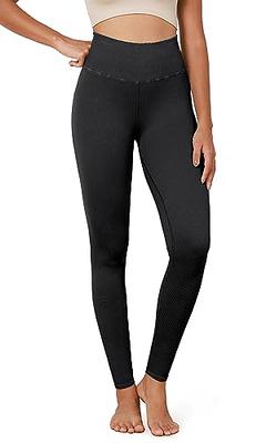  OQQ Women's 3 Piece Outfits Ribbed Exercise Long Sleeve Crop  Tops Workout High Waist Leggings Yoga Set Black : Clothing, Shoes & Jewelry