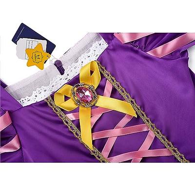  UPORPOR Light Up Princess Costume Dress for Girls