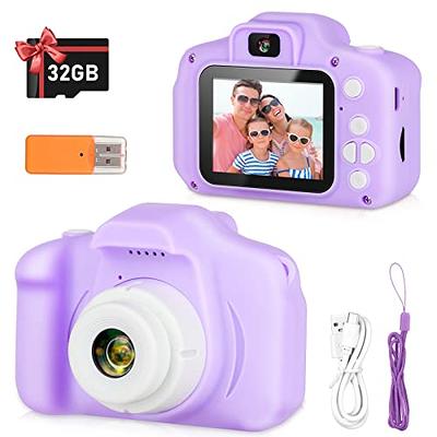  Toys for 4-6 Year Old Boys, Kids Camera HD Digital Video for  Kids, Toddler Rechargeable Camera, Christmas Birthday Gifts Idea for 4 5 6  7 8 Boy by huwairen (Free 16GB