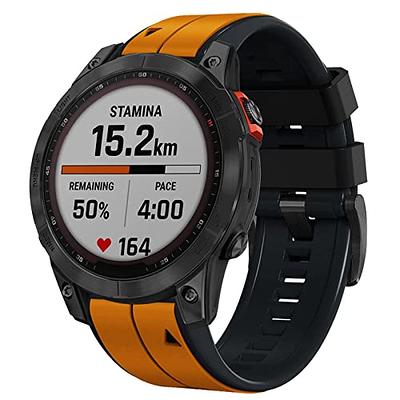 Bracelet silicone Garmin Fenix 5 22mm 