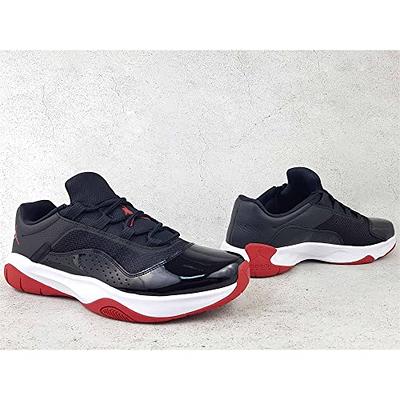 Nike Air Jordan 11 CMFT Low Shoes Black Red White Bred DM0844-005 Mens  Size