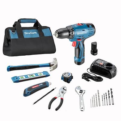 12V MAX* Drill & Home Tool Kit, 60-Piece | BLACK+DECKER