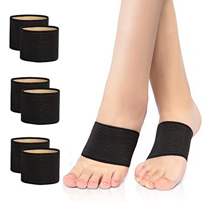 Copper Arch Support Sleeves, Plantar Fasciitis Braces, Foot Compression  Sleeve for Fallen Arches, Flat Arches, High Arches, Flat Feet, Bone Spurs,  Foot Pain Relief, Arch Support Bands for Women & Men 