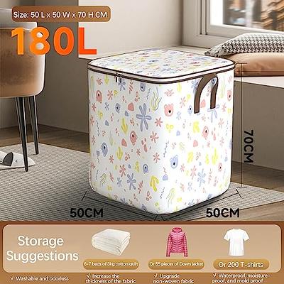 Fab totes 10 Pack Clothes Storage, Foldable Blanket Storage Bags, Storage  Containers for Organizing Bedroom, Closet, Clothing, Comforter,  Organization
