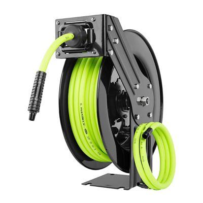 BluBird BBRHD3875 3/8 x 75' Retractable Rubber Air Hose Reel with