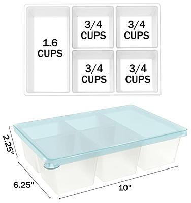 Lunch Box for Adults & Kids, 42oz Leakproof Meal Prep Containers -  Microwave Safe BPA-Free and Food-Safe Materials, Purple 