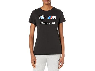 PUMA BMW M Motorsport Essentials Tee (Puma Black) Women's Clothing - Yahoo  Shopping