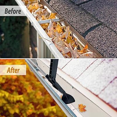 Gutter Cleaning Brush Roofing Tool With Telescopic Extendable Pole