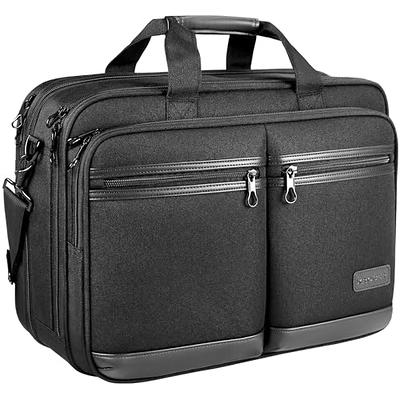 17 17.3 Inch Laptop Bag Briefcase, Expandable Multi-function