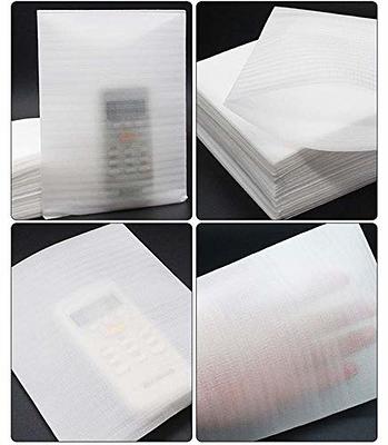 100PCS 3.9 X 5.9Inch White Cushion Foam Pouch Foam Wrap Pouches Packing  Pouch