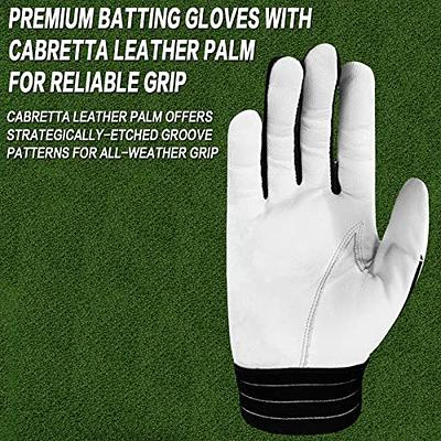 Unapologetic Black Batting Gloves