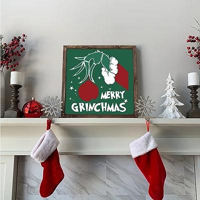 Christmas Stencils for Painting on Wood Reusable Holiday Large