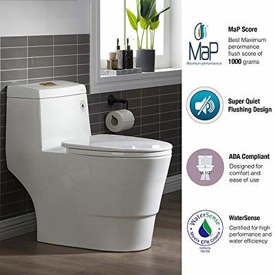 Buy WOODBRIDGEE One Piece Toilet with Soft Closing Seat, Chair