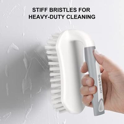 Bathroom Scrub Brush, Heavy Duty Shower Brush For Cleaning