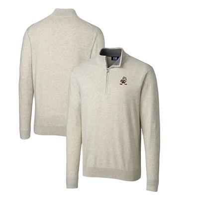 Louisville Cardinals Cutter & Buck Mainsail Full-Zip Jacket - Charcoal