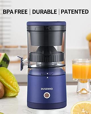 Citrus Juicer Machines Rechargeable - Portable Juicer with USB and Cleaning  Brush for Orange, Lemon, Grapefruit