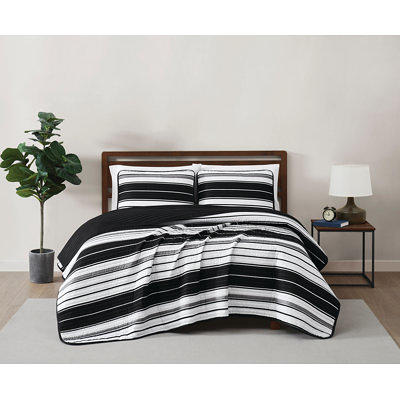 Houston Astros Heathered Stripe 3-Piece Full/Queen Bed Set