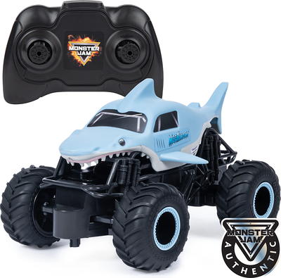  Monster Jam, Official Mega Grave Digger All-Terrain Remote Control  Monster Truck, Over 2 Ft. Tall, 1:6 Scale, Kids Toys for Boys and Girls  Ages 4-6+ : Sports & Outdoors