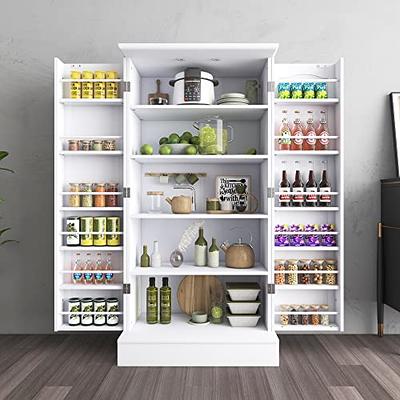 Pull out Cabinet Organizer, Expandable(11.7-19.7) Heavy Duty Slide out  Drawers Fixed with Adhesive Nano Film for Pots, Roll out Shelf Storage for  Kitchen Base Cabinet Organization, Pantry, Bathroom - Yahoo Shopping