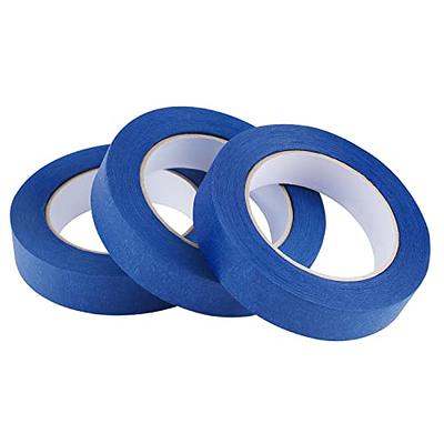 Lichamp Blue Painters Tape 1 inch, 20 Pack Blue Masking Tape Bulk Multi  Pack, 1 inch x 55 Yards x 20 Rolls (1100 Total Yards) - Yahoo Shopping