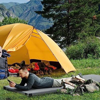 Outsunny Sleeping Mat, Memory Foam Camping Mattress Pad, Roll-Up Design  with Bag, Waterproof Portable Camping Sleeping Gear for Travel Car, 70.75,  Gray - Yahoo Shopping