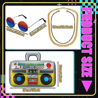  Xtinmee 80s90s Outfit for Women Hip Hop Costume Kit