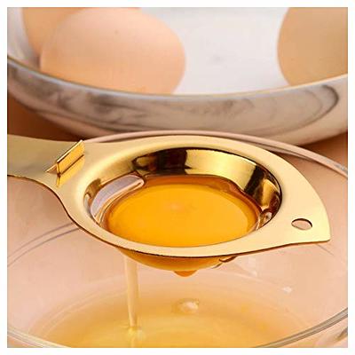 Egg Separator Gadget Egg Yolk White Separator Holder Sieve Funny