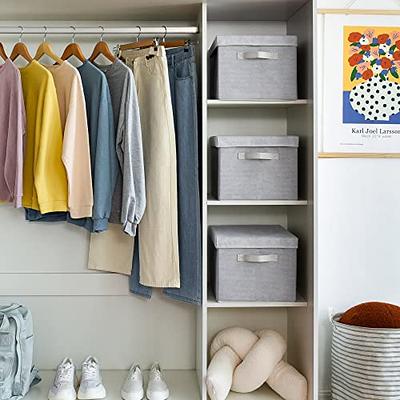 GRANNY SAYS Storage Bins for Shelves, Closet Storage Bins, Linen