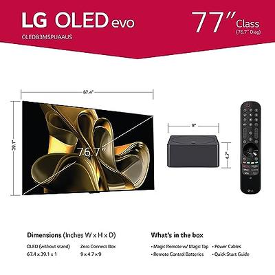 LG C3 Series 42-Inch Class OLED evo 4K Processor Smart TV for Gaming with  Magic Remote AI-Powered OLED42C3PUA, 2023 with Alexa Built-in : Electronics  