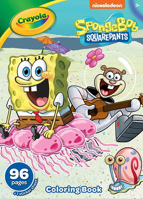 Crayola Spongebob Squarepants 96pg Coloring Book for Kids with Sticker Sheet,  Easter Basket Stuffers - Yahoo Shopping