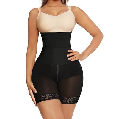 FeelinGirl Shapewear for Women Faja Tummy Control Butt Lifter Shorts with  Detachable Bandage Wrap Firm Control Shaper A-black - Yahoo Shopping