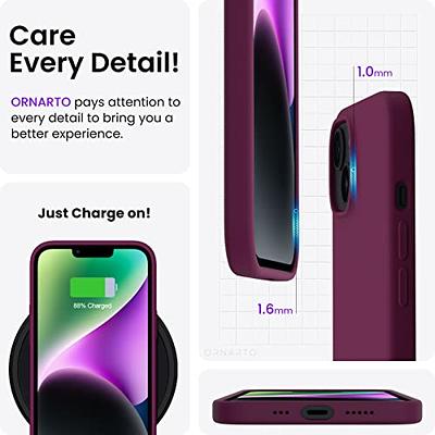 elago Liquid Silicone Case Designed for iPhone 12 Mini (5.4), Premium  Silicone, Full Body Protection : 3 Layer Shockproof Cover Case (Purple)