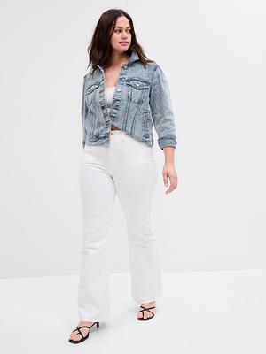 High Rise '70s Flare Jeans with Washwell - Yahoo Shopping