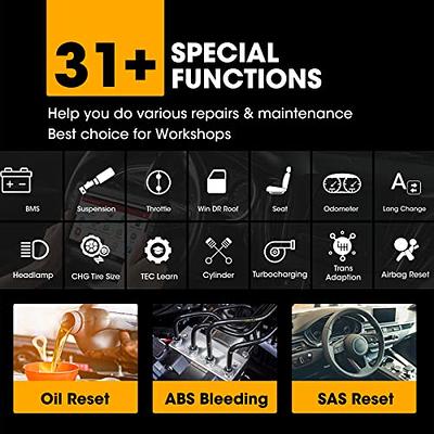 LAUNCH X431 PROS V+ OBD2 Scanner Car Diagnostic Scan Tool, 35+ Services,  ECU Coding, AutoAuth for FCA SGW, 2 Years Free Update, Same as X431 V+/ V  PRO/Pros V4.0 