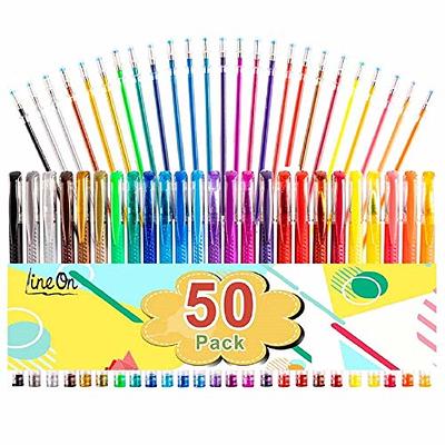  Oficrafted 160 Pack Gel Pen Sets for Adult Coloring Books,  Colored Gel Pens with 40% More Ink, Gel Coloring Pens with Travel Case for  Artists and Kids Drawing Doodling Journaling 