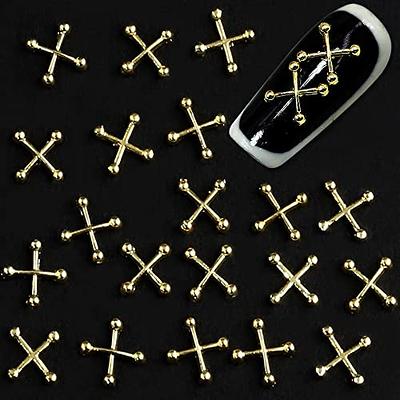 20Pcs Pearl Nail Charms 3D Irregular Metal Nail Art Charms for  Acrylic Nails Retro Pearls Alloy Gems Nail Decorations Nail Jewels Studs  for Women Girl DIY Jewelry Cellphone Crafts : Beauty